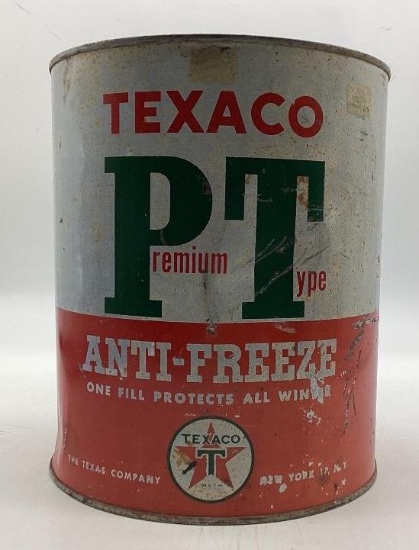 Texaco Premium Type One Gallon Anti-Freeze Can