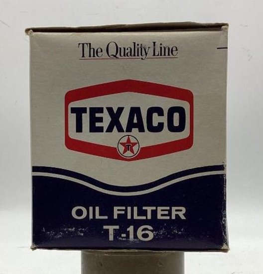 Texaco T-16 Oil Filter w/ Original Box