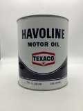 Texaco Havoline One Gallon Oil Can