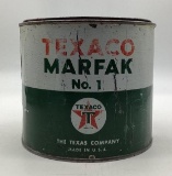 Texaco Marfak Heavy Duty #1 Grease Can