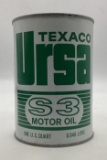 Texaco URSA-3 Quart Oil Can