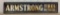 Early Armstrong Tires and Batteries Metal Sign