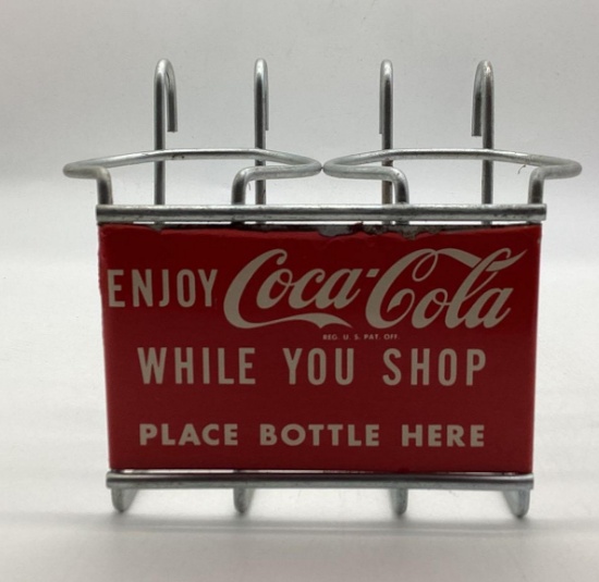 NOS Coca-Cola Shopping Cart Bottle Holder