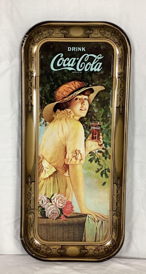 1916 Coca-Cola Elaine Serving Tray NOS