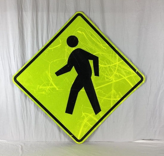 Crossing Reflective Highway Sign