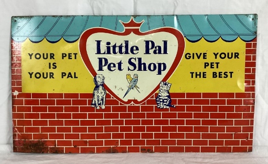 Little Pal Pet Shop Tin Sign