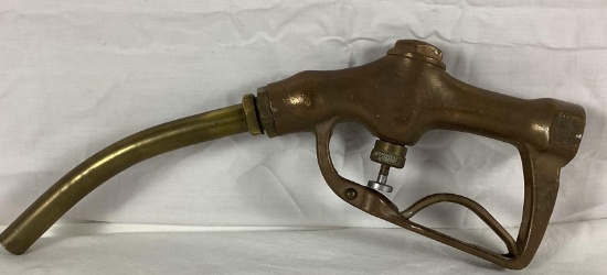 1920's Brass Gas Pump Nozzle