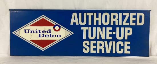 United Delco Authorized Tune-Up Service Sign