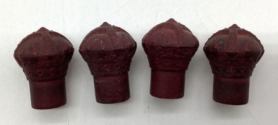 4 Red Crown Gasoline Pencil Erasers