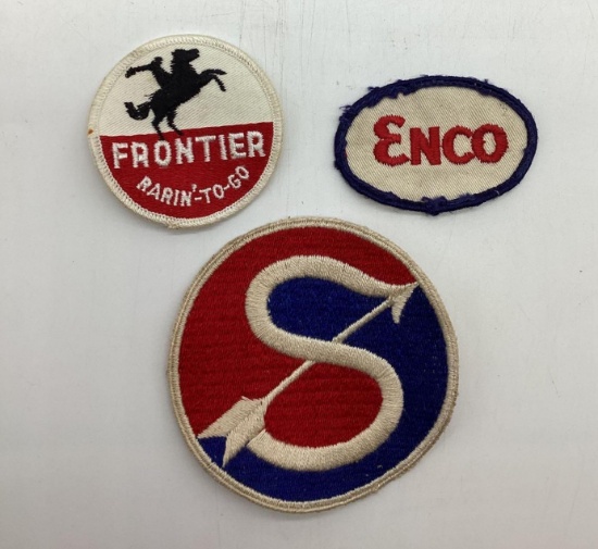 3 Filling Station Patches Frontier/ Rider