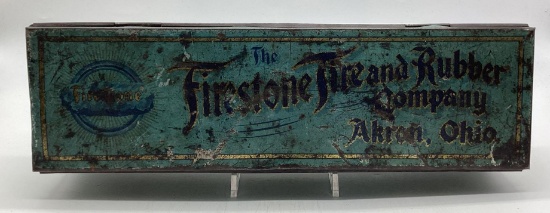 1910's Firestone Tire Repair Kit Tin