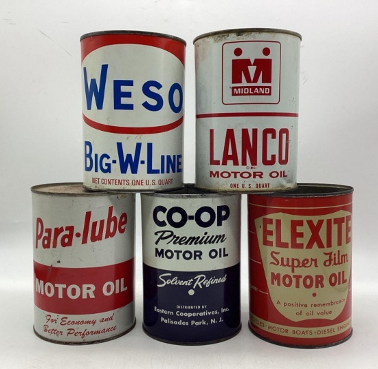 5 Quart Oil Cans