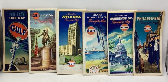 Six Gulf Road Maps