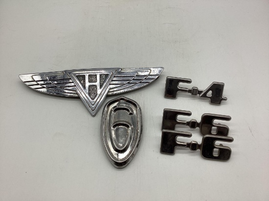 5 Misc. Vintage Car Emblems