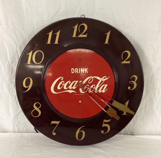 1940's Coca-Cola Electric Clock