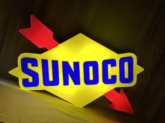 Sunoco Lighted Sign