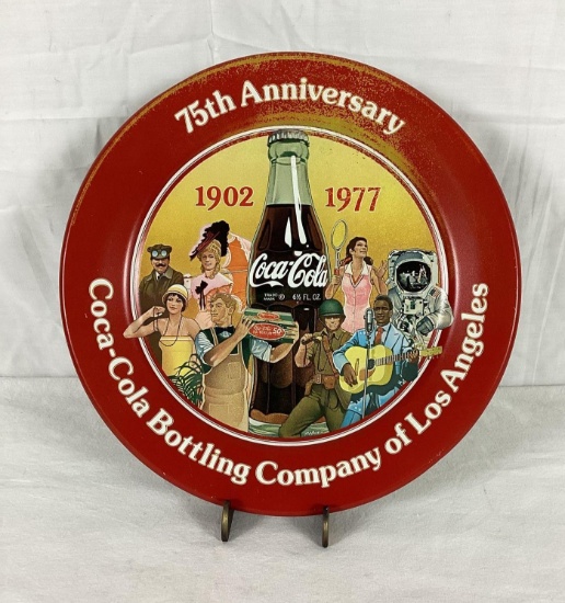 Coca-Cola 75th Anniversary Serving Tray