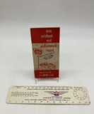 Standard Aviation Ruler and APCO Notebook