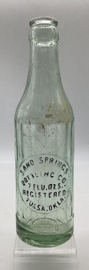 Sand Springs Bottling Company Soda Bottle Tulsa, OK