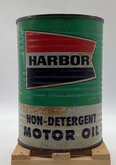 Rare Harbor Non-Detergent Motor Oil Quart Oil Can Tulsa, OK