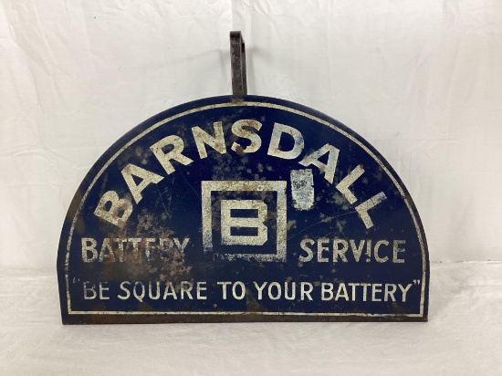 1930's Barnsdall Battery Tester Display