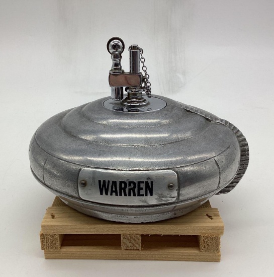 Early Warren Petroleum Desk-top Lighter Tulsa, OK
