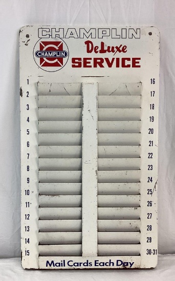 Champlin Deluxe Service Reminder Card Rack