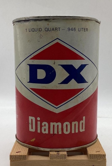 D-X Diamond Quart Oil Can Tulsa, OK