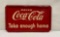 Take Home Coca-Cola Rack Sign
