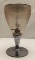 1930's Mission Orange of California Soda Fountian Syrup Dispenser w/ Pink Depression Glass
