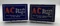 Two 1930's AC Spark Plugs Metal Boxes