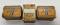 Three Early Edison Mazda Auto Headlamp Bulb Tins
