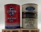 Skelly Motor Oil and Ford GT40 Quart Oil Cans
