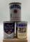 Three Union 76 Oil Can Coin Banks