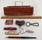 Coca-Cola Bottle Openers, Pencil Boxes, Lighter and Ruler
