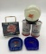 Mobilgas Giveway Glass Baseball, Metal 1st Aid Kit, Coin Banks and Ashtrays