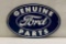 Genuine Ford Parts Porcelain Sign