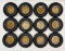(12) Seiberling Tire Ashtrays