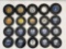 (20) Seiberling Tire Ashtrays