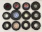 (12) Misc. Off-Road Tire Ashtrays