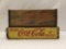 Pepsi Double-Dot and Drink Coca-Cola Wood Crates