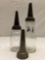 Two Misc Quart Oil Bottles and Mobil Artic Spout