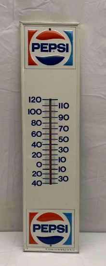 1973 Embossed Pepsi Thermometer