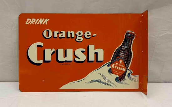 Drink Orange Crush Flange Sign