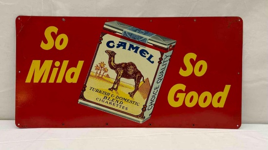 Camel "So Mild, So Good" Cigarette Sign