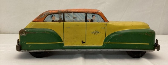 1950's Wolverine Supply Tin Litho Toy Car