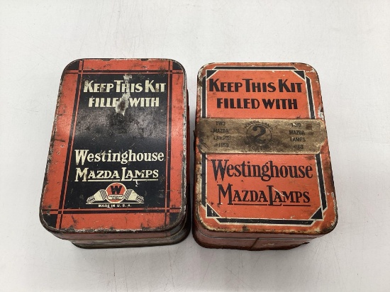 Westinghouse/Mazda Auto Lamps Tin
