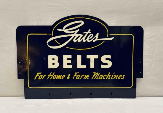 Gates "Farm & Home Machines" Belts Sign