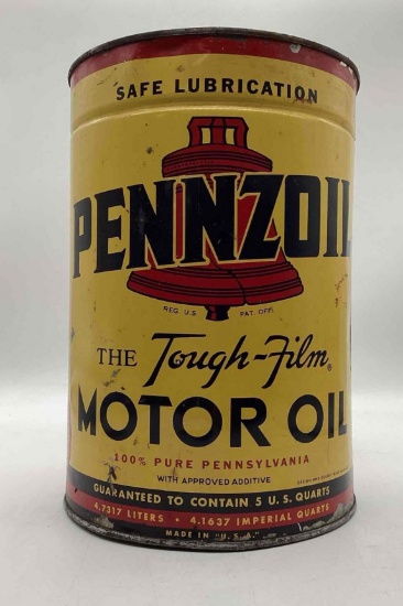 Pennzoil 5 Quart Oil Can