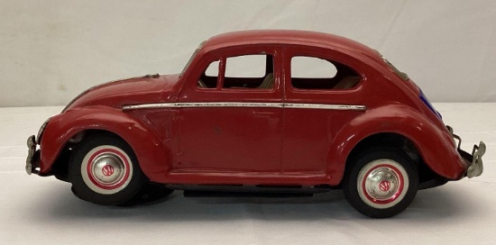 1960's Japanese Battery Operated Volkswagen Beetle Car
